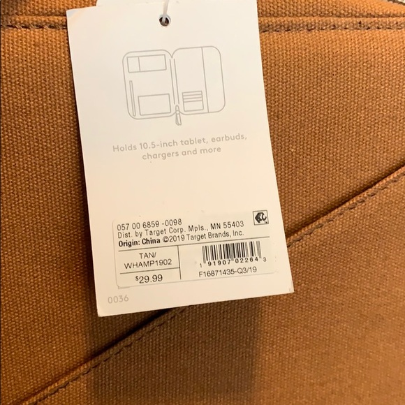 Tech folio tablet case new heyday tan iPad - Picture 6 of 6